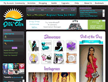 Tablet Screenshot of divachix.com